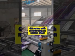 जीडब्ल्यू सीरीज- निचले शीट पर मॉइस्चराइजर के साथ